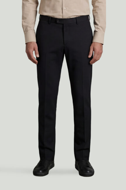 Black Slim Fit Classic Trousers