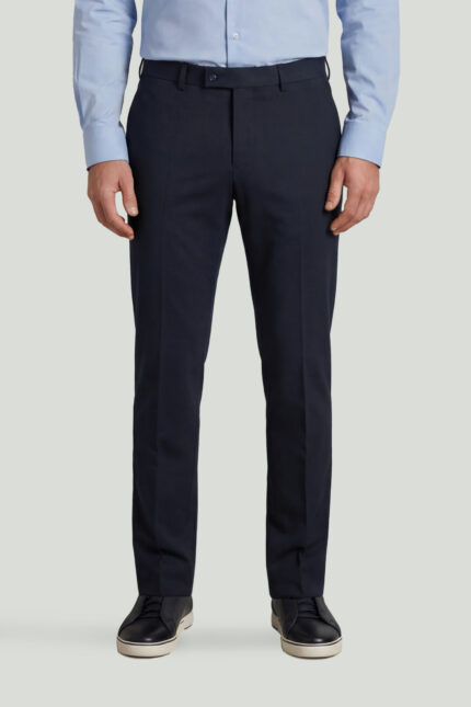 Navy Slim Fit Classic Trousers