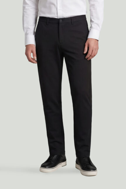 Black Tencel Blend Original  Trousers