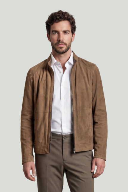 Light Brown Leather Jacket