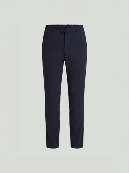 Navy Blue Custom Fit Trousers