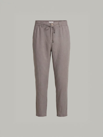 Stone Tencel Blend Custom Fit Trousers