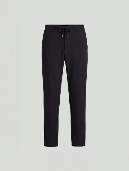 Black Custom Fit Trousers