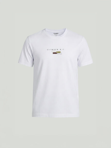 White Printed Cotton T-Shirt
