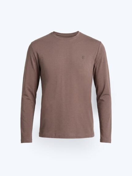 Modal-Blend Long-Sleeve T-Shirt