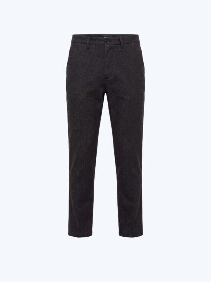 Black Relaxed Fit Trousers