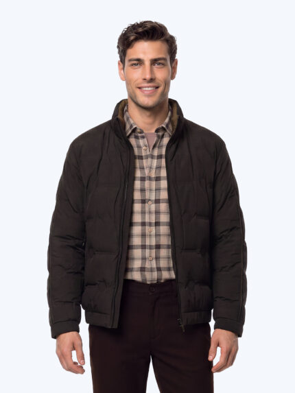 Goose Down Filled Stand-Coat